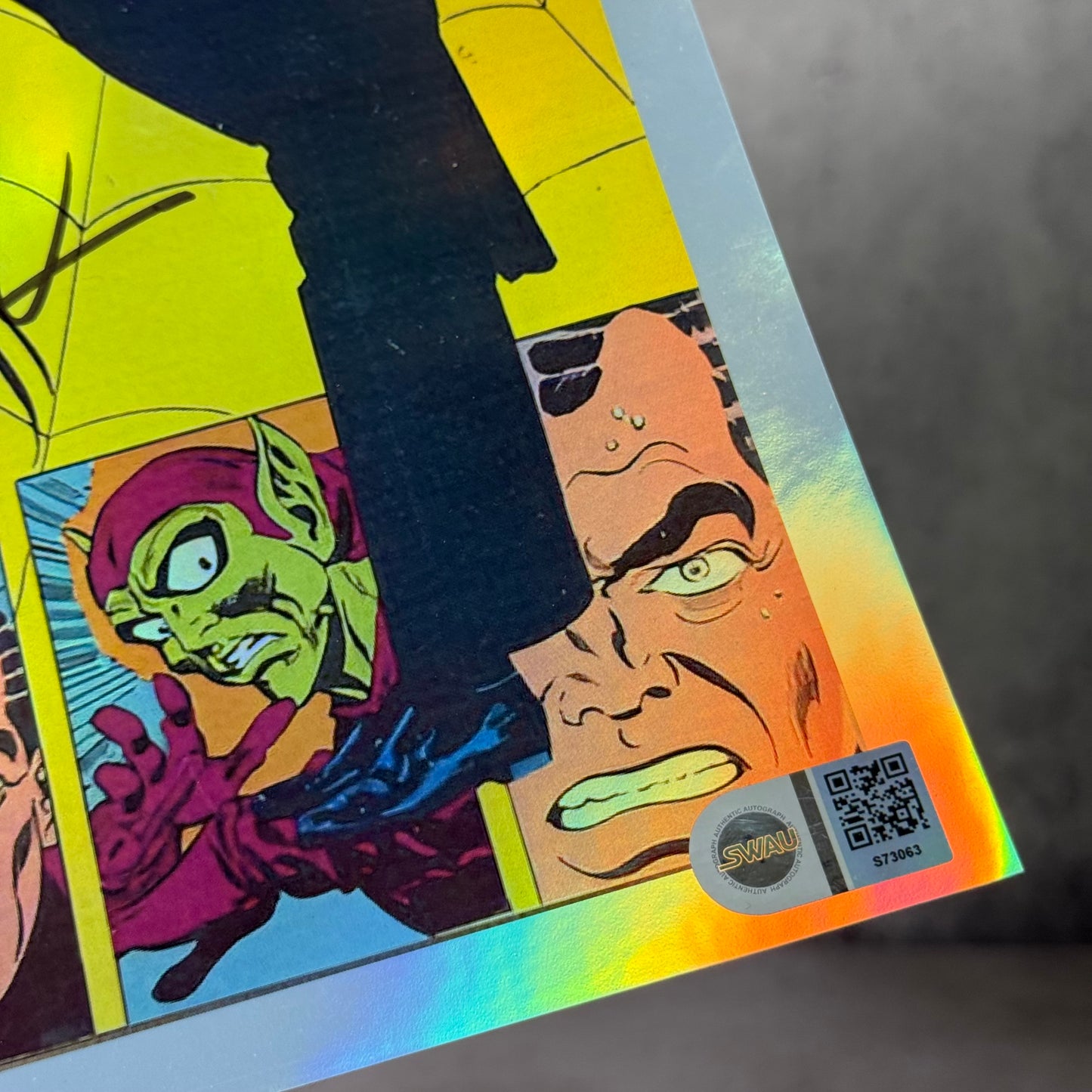 Print Foil Hombre Araña firmado por Jose Luis Duran (SWAU)