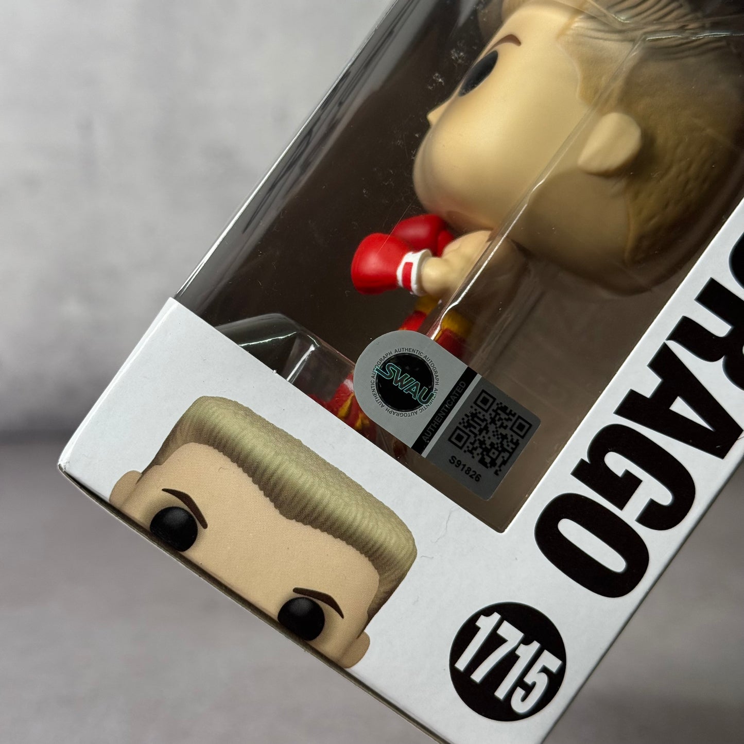 Funko Ivan Drago Rocky firmado por Dolph Lundgren (SWAU)
