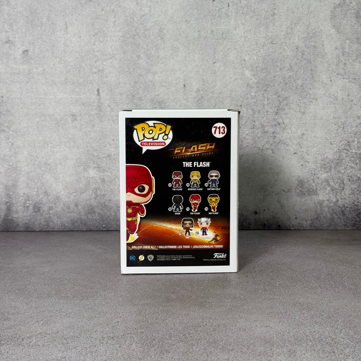 Funko The Flash firmado por Grant Gustin (SWAU)