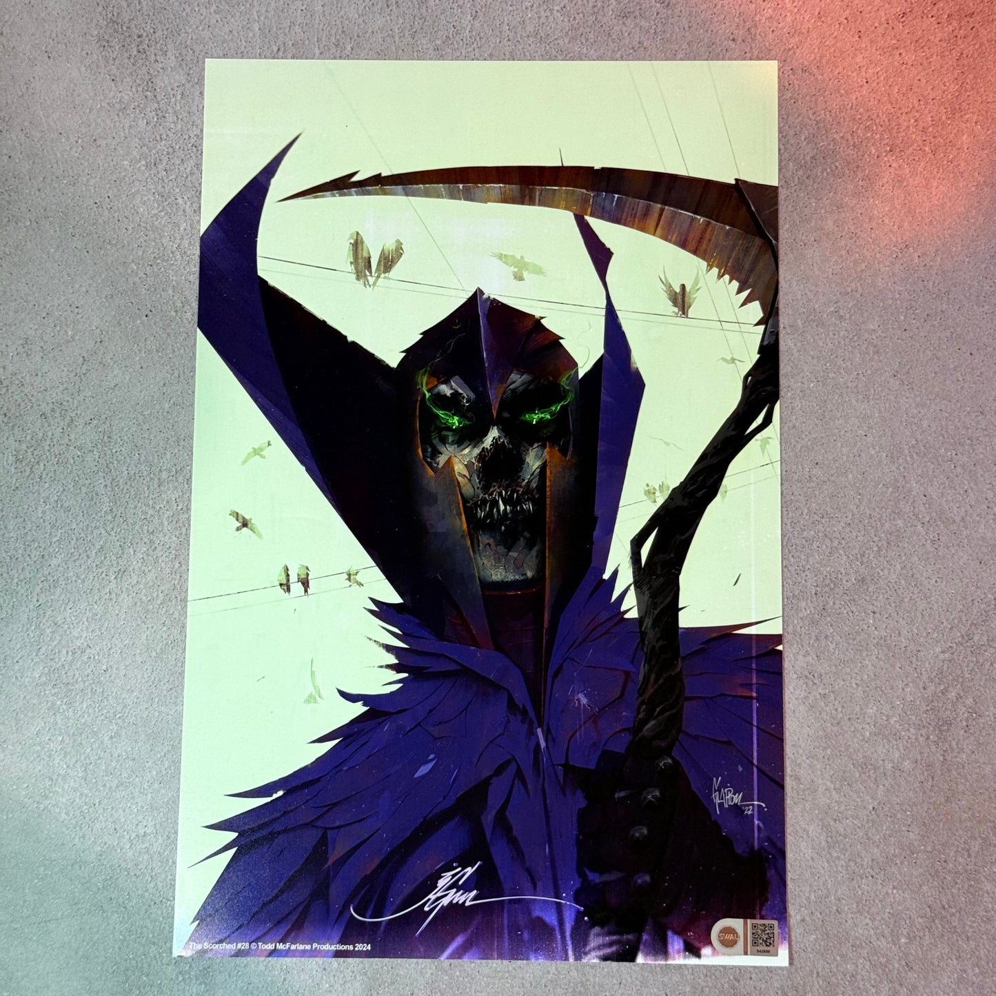 Print Spawn Firmado exclusivo de Sdcc (San Diego Comic Con) 2024