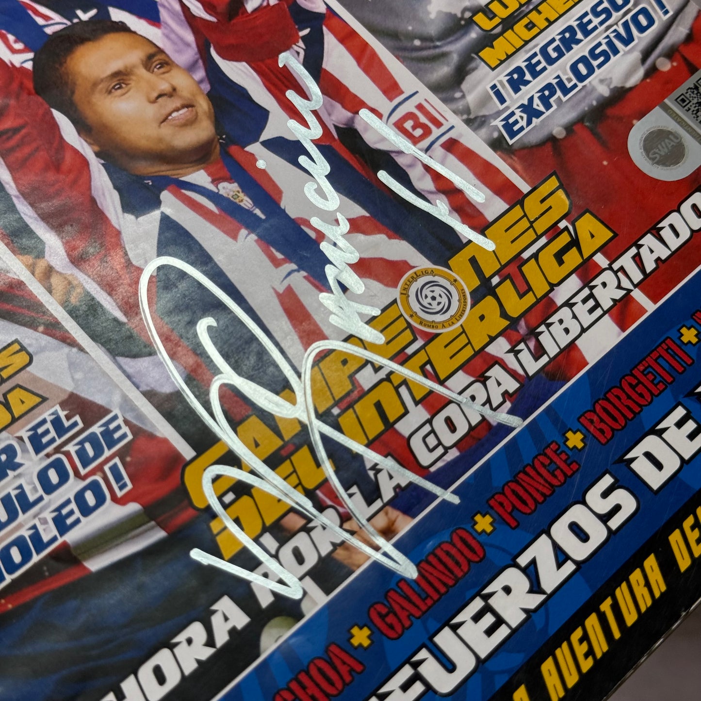 Revista Chivas Campeón Interliga firmado por Ramon Morales (SWAU)