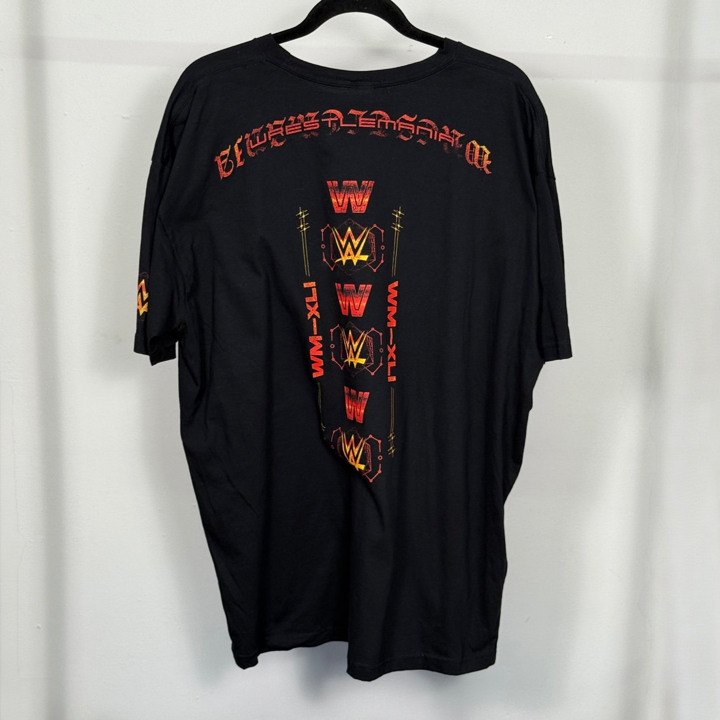 Playera WWE Wrestlemania XXL pieza coleccionable