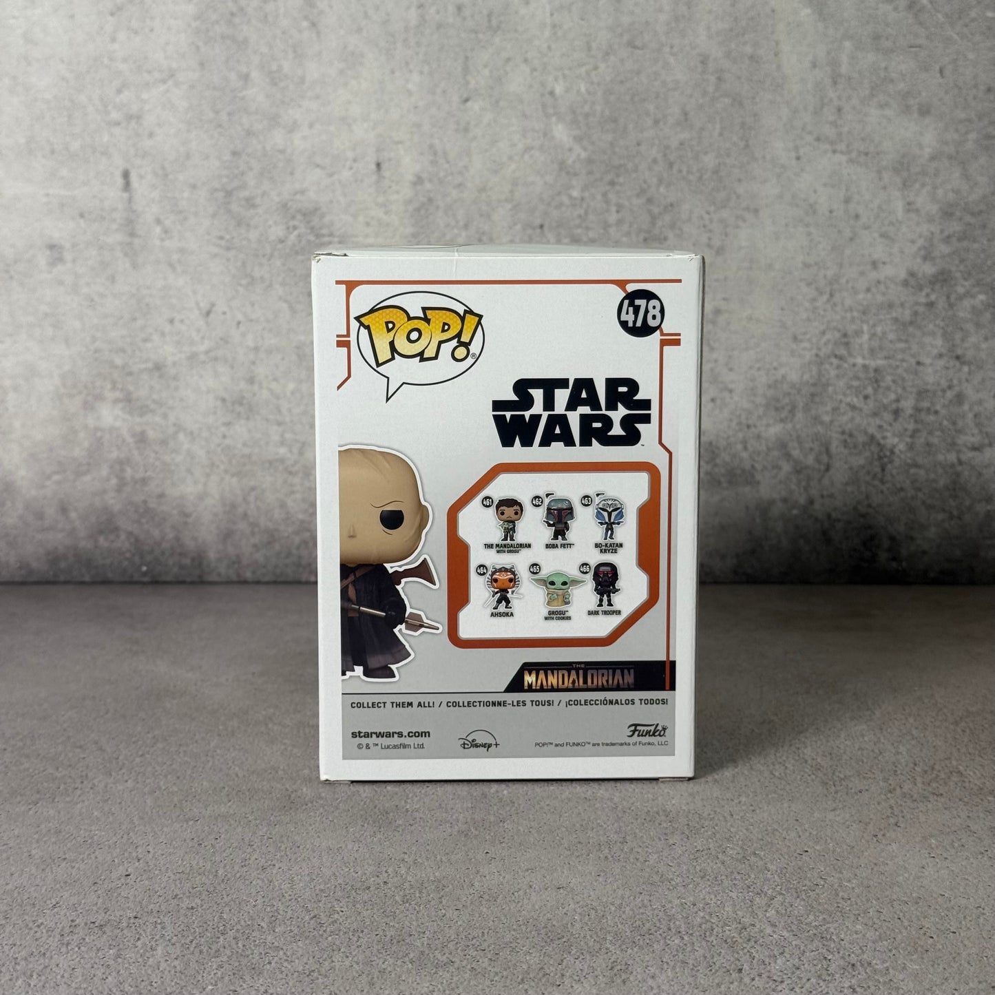Funko Boba Fett NYCC 2021 firmado por Temuera Morrison (JSA)