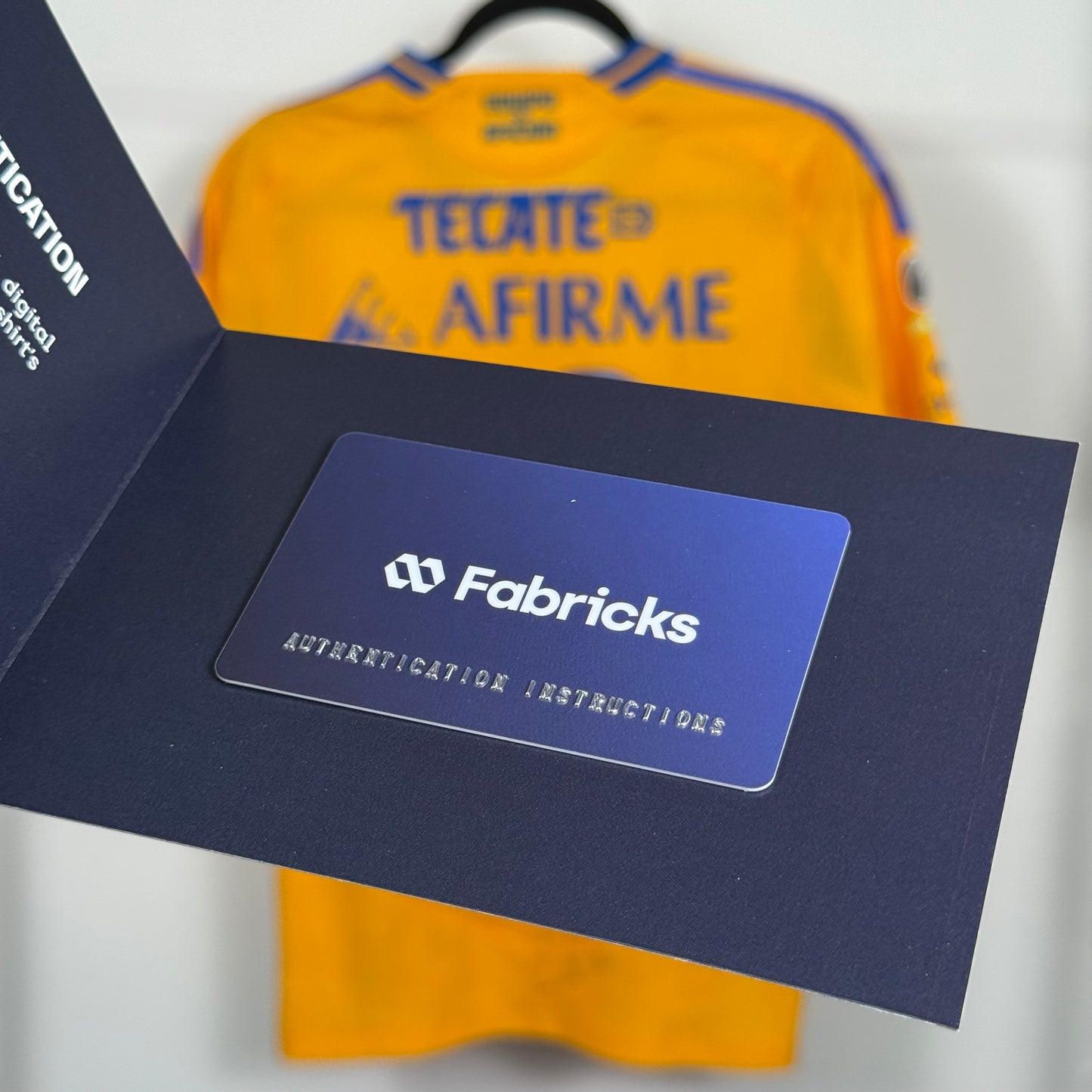Jersey Match Worn Tigres firmado por Diego Lainez (Match Worn Shirt)