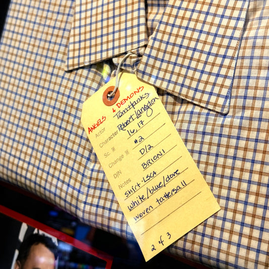 Prop Screen Used - Camisa Angeles y Demonios