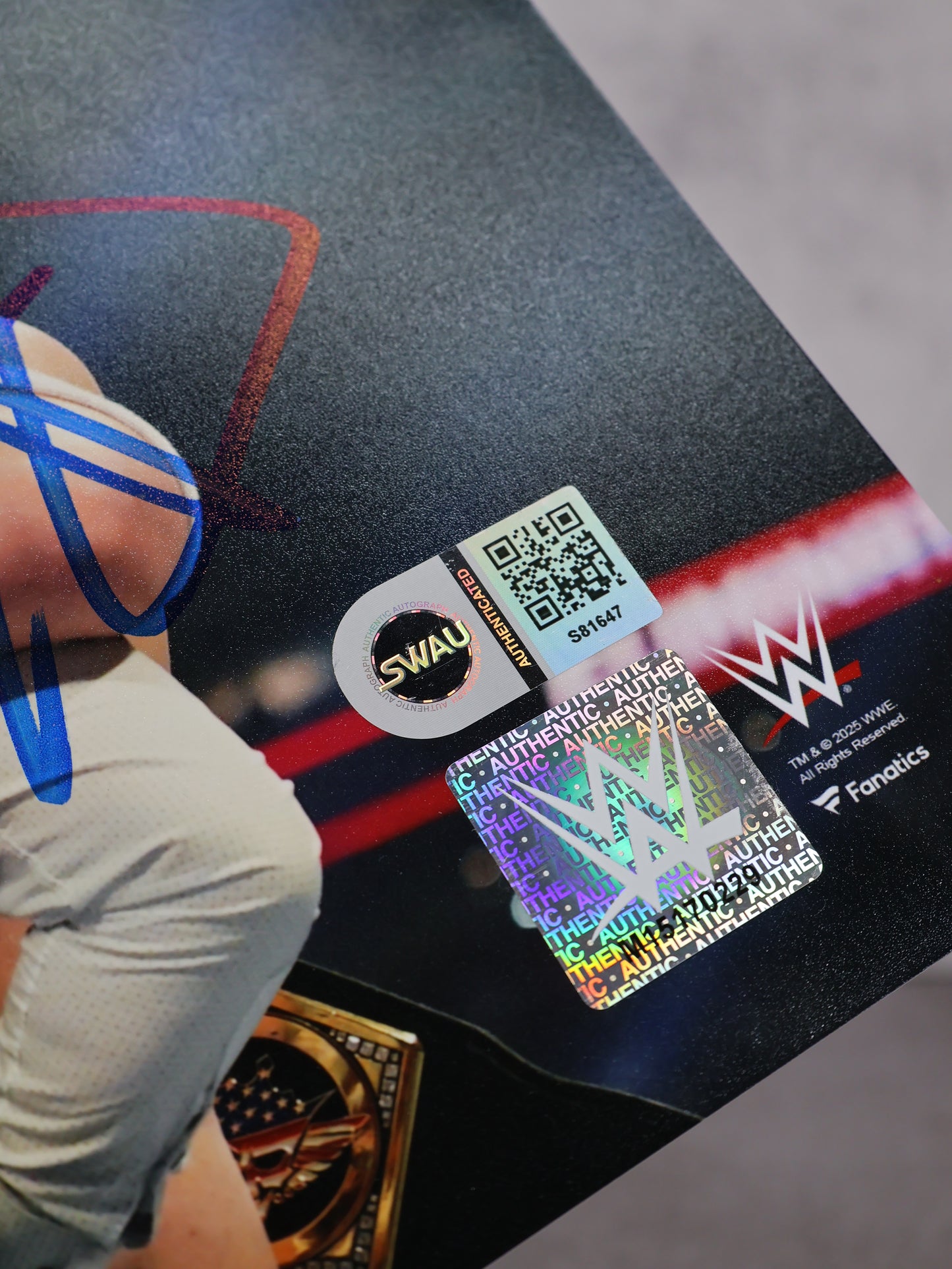 Foto firmada por John Cena | SWAU