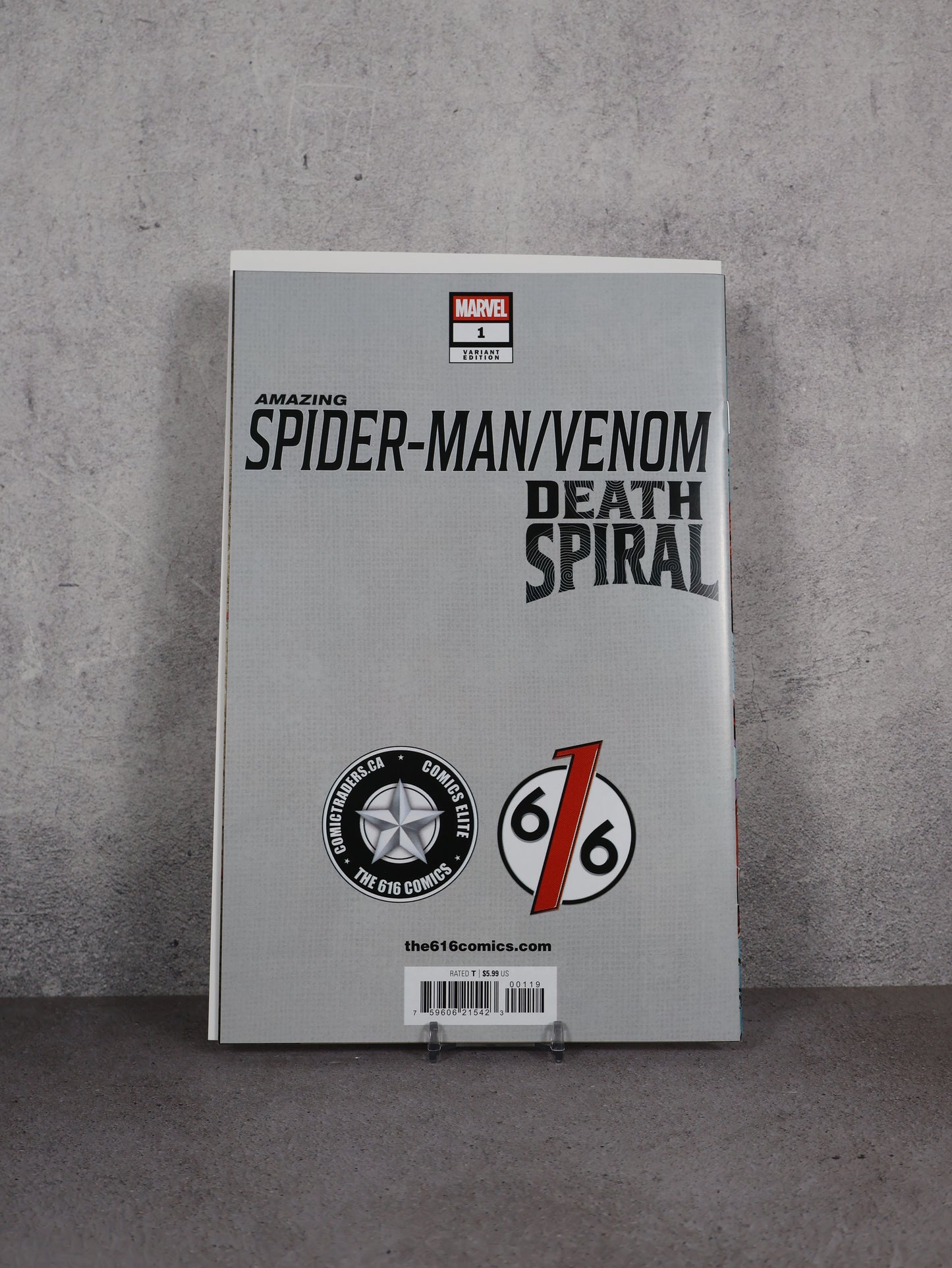 Comic Amazing Spiderman #1 firmado por Tyler Kirkham