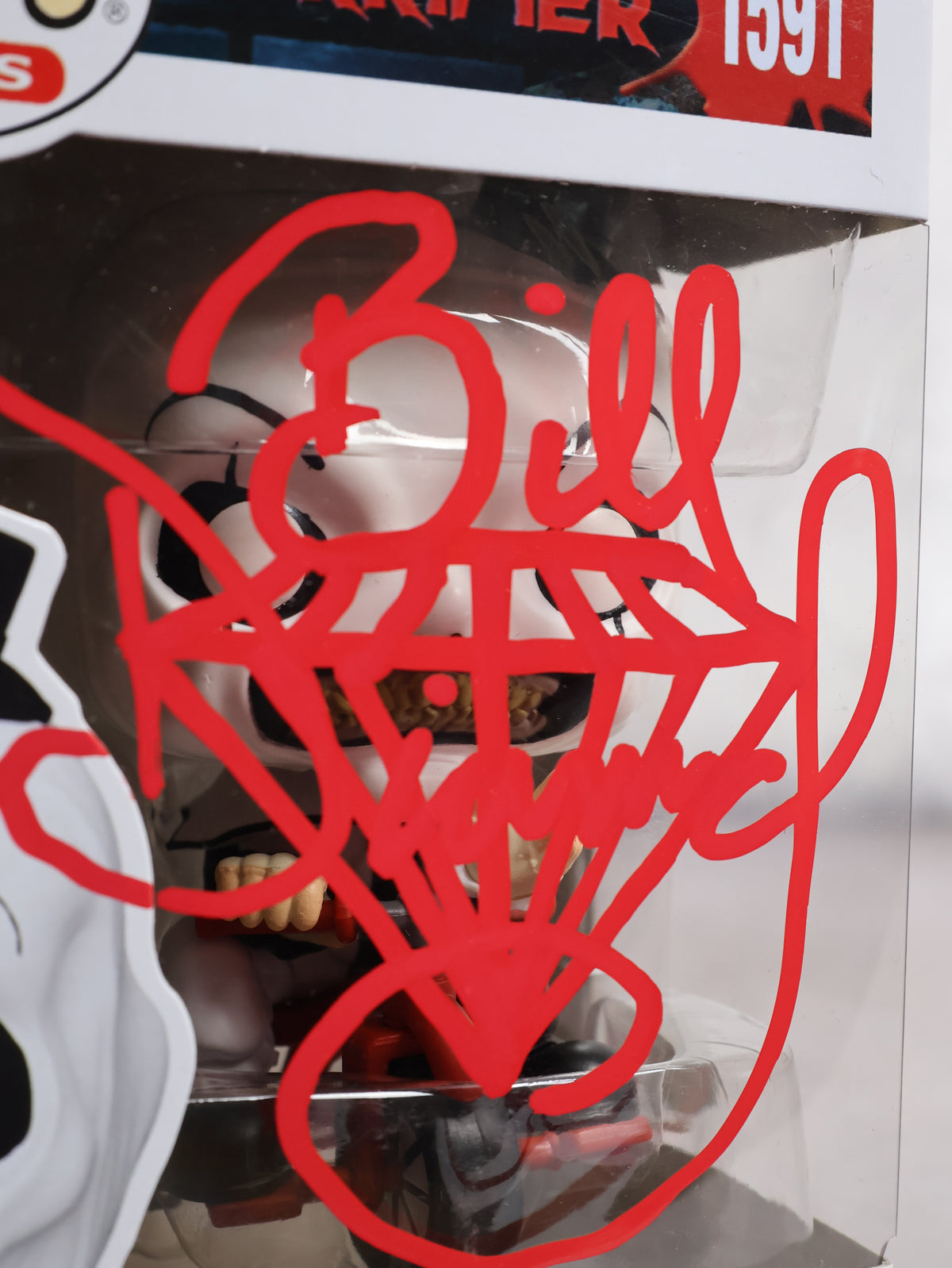 Funko Terrifier firmado por Bill Diamond (JSA)
