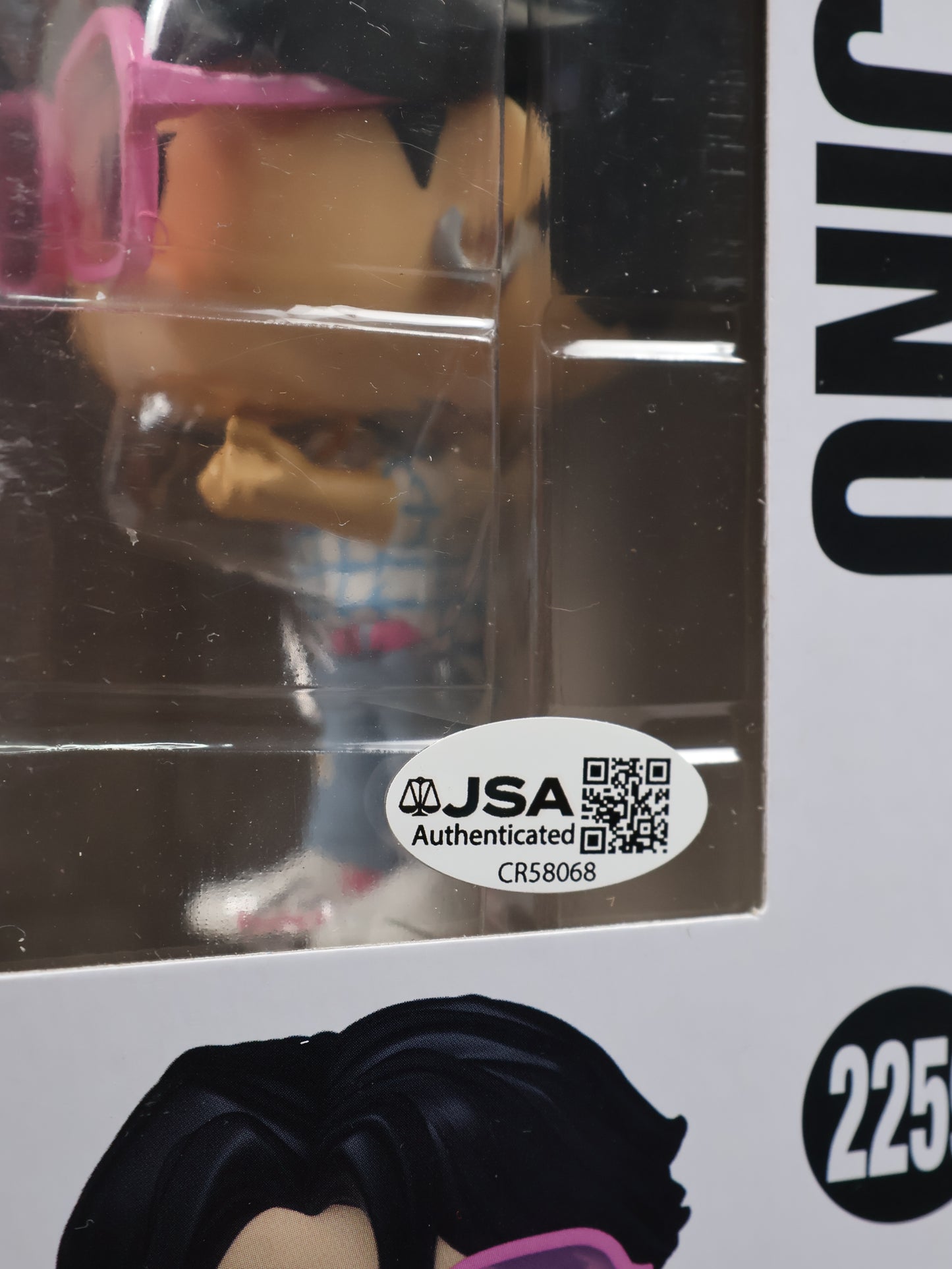 Funko JINU K-Pop Demon Hunters firmado por Andrew Choi (JSA)