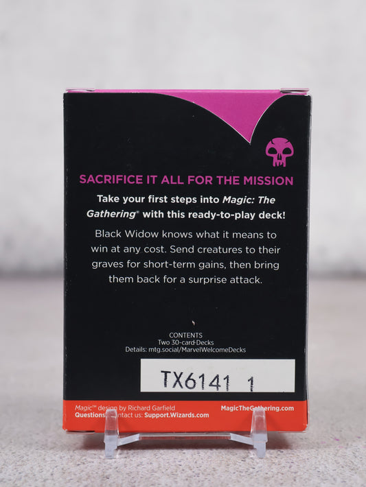 Welcome Decks Magic The Gathering x Marvel Superheroes Black Widow (SDCC 2026)