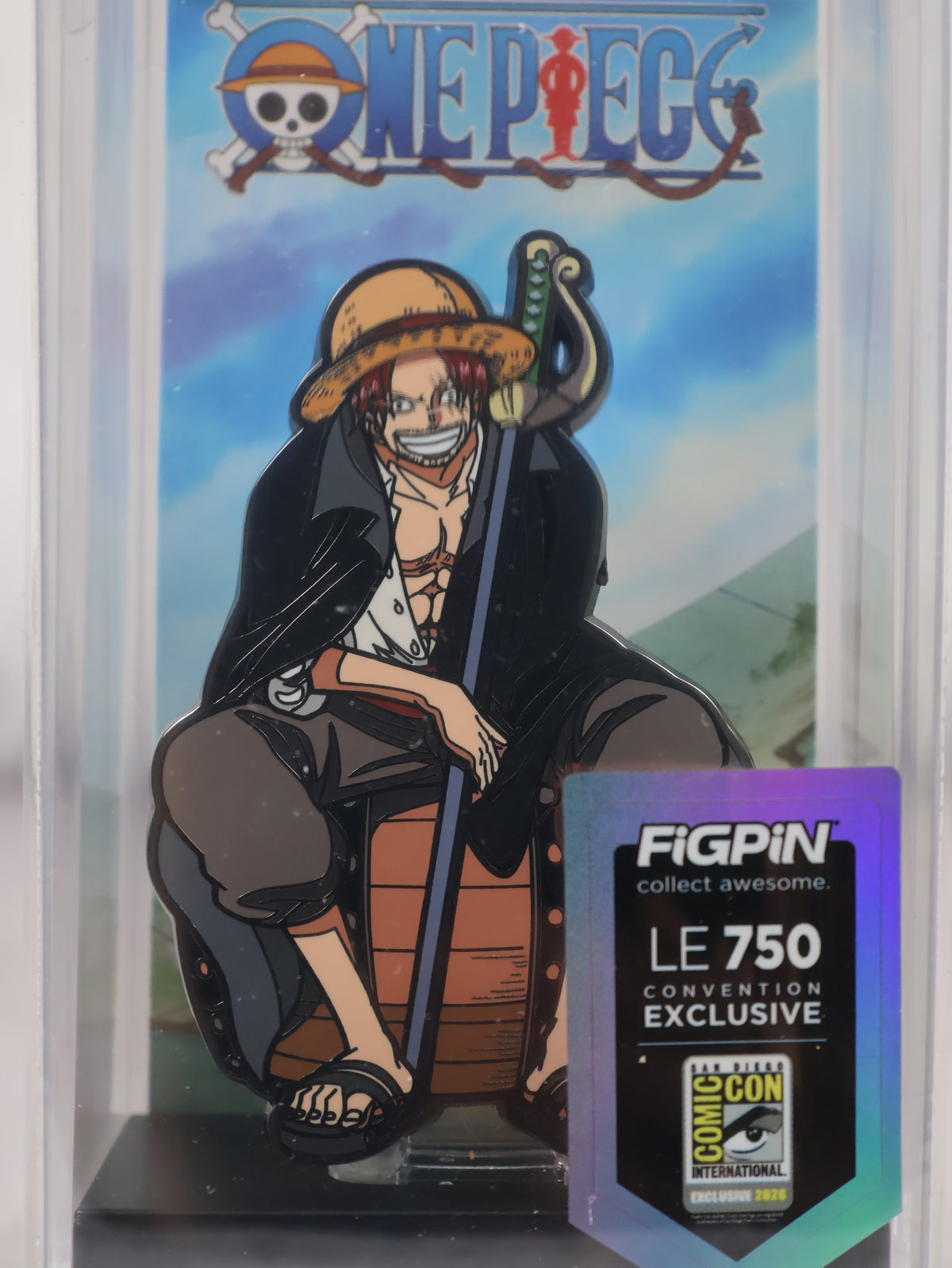 FiGPiN SDCC 2026 Comic Con Exclusive - One Piece Shanks LE 750