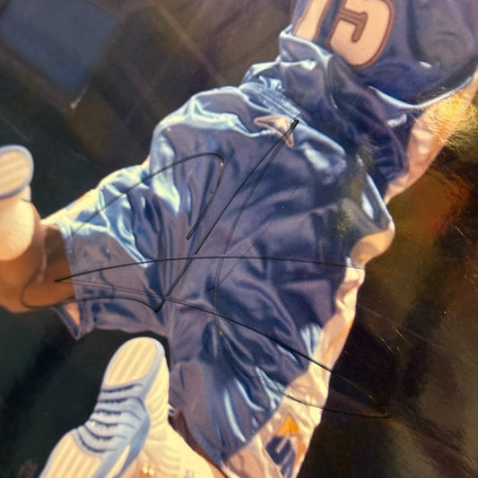 Fotografía firmada por Carmelo Anthony certificado JSA