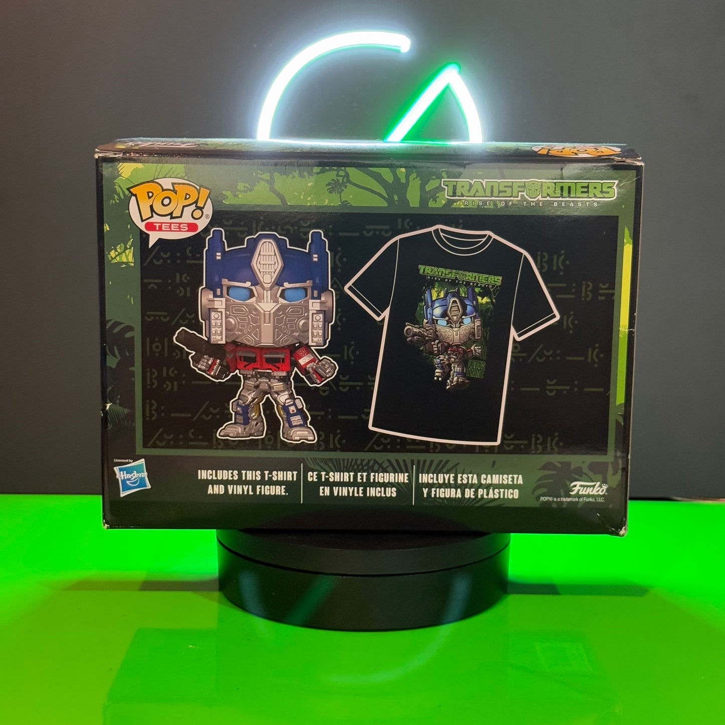 Funko Pop Optimus Prime - Firmado por Ron Perlman