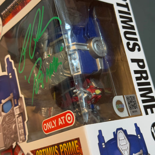 Funko Pop Optimus Prime - Firmado por Ron Perlman