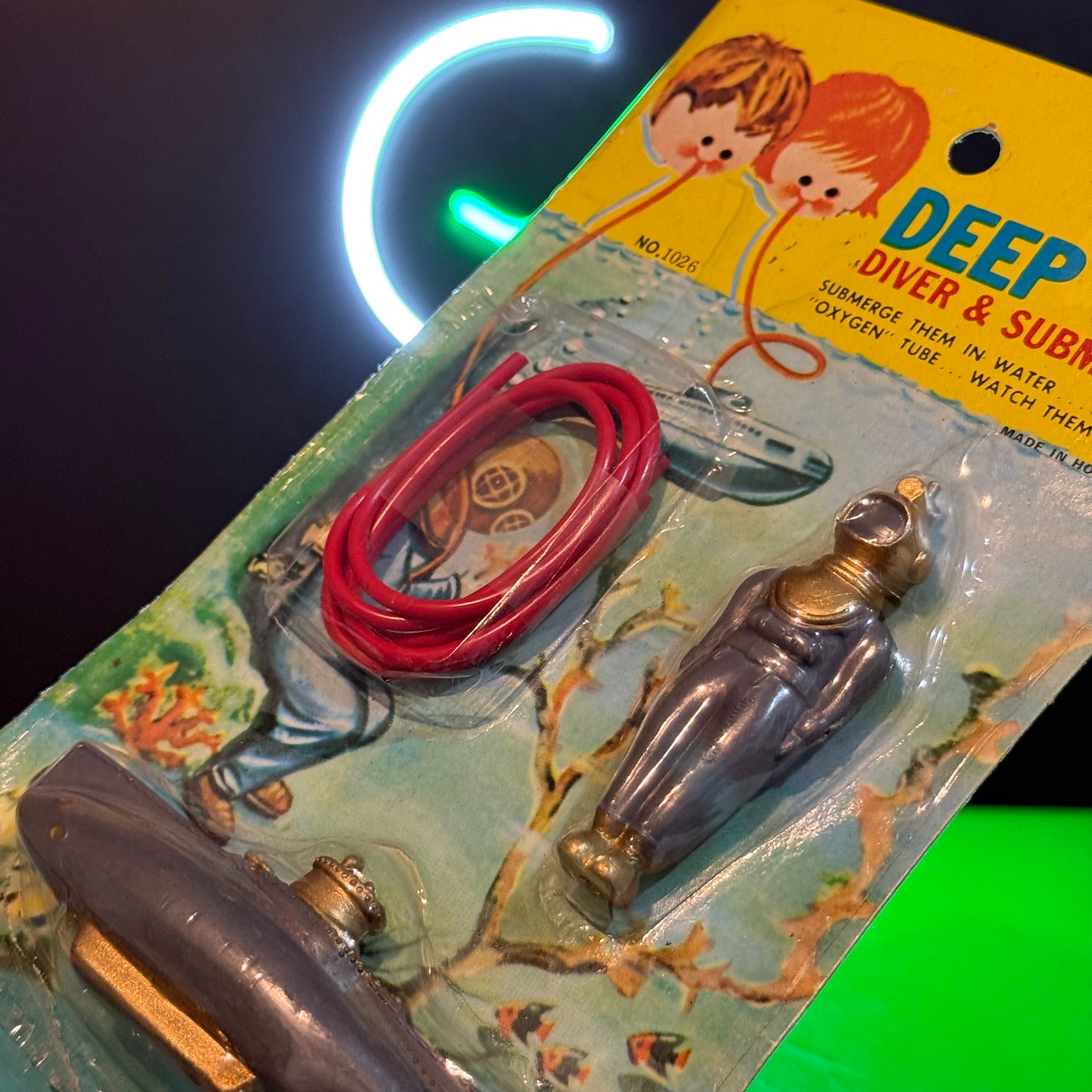 Deep Sea Driver & submarine juguete Inglés 1960
