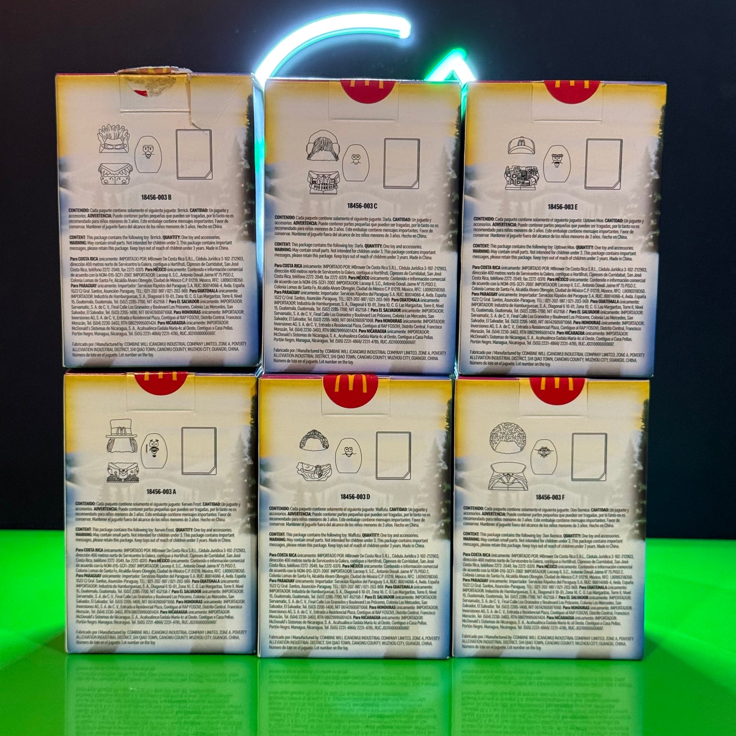Colección completa Mcnugget Buddies Kerwin Frost