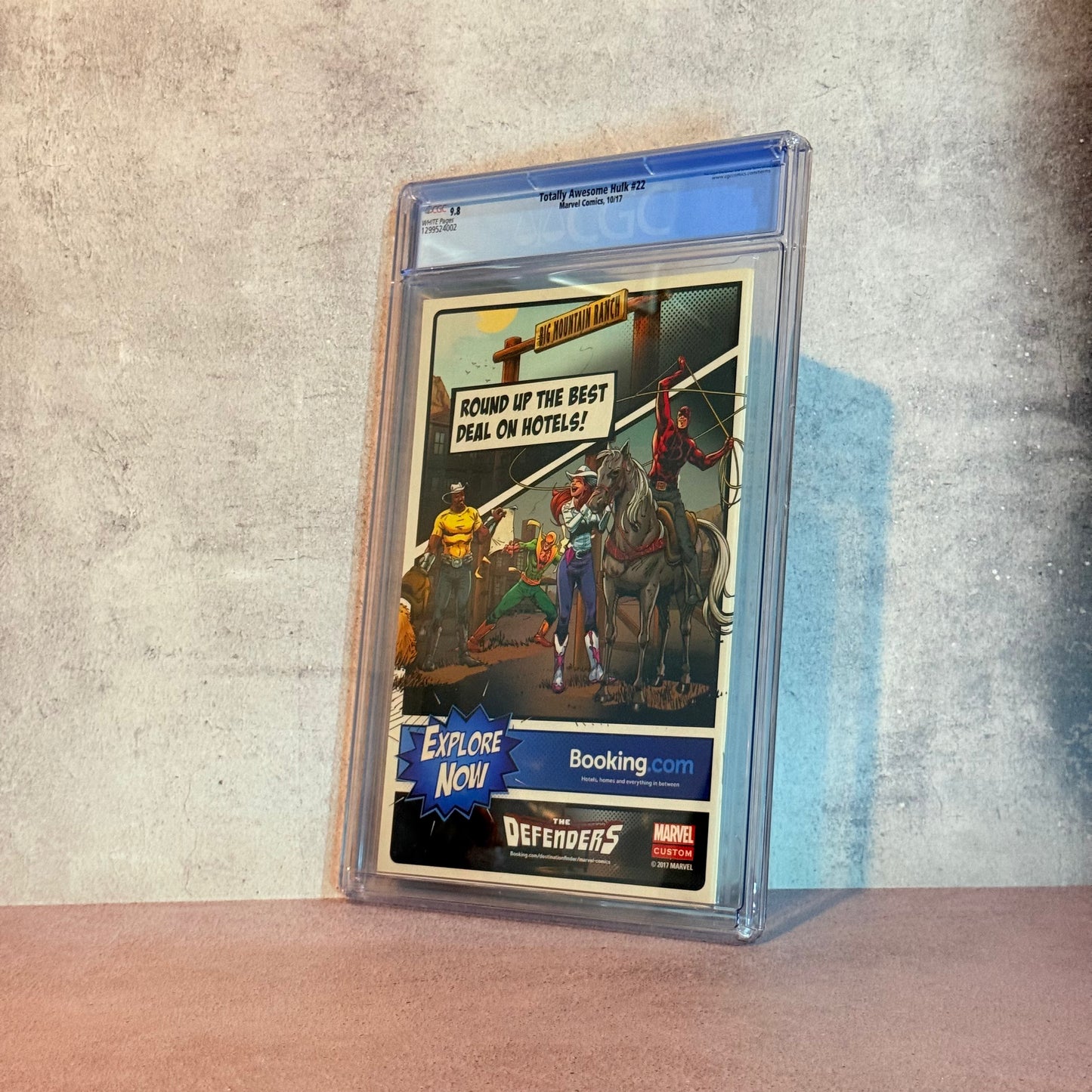 Comic CGC 9.8 Totally Awesome #22 2017 1er aparición Weapon X