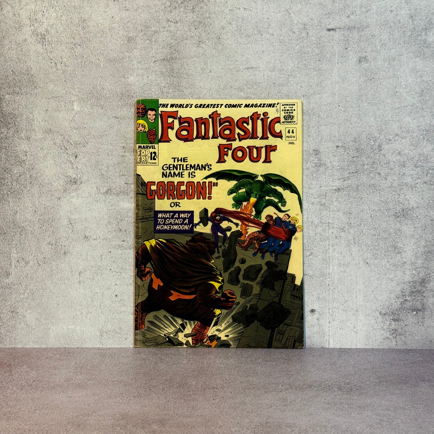 Comic Fantastic Four #44 1965 1er aparición de Gorgon
