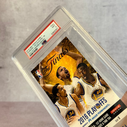 Boleto real NBA finals Game 1 - 2016