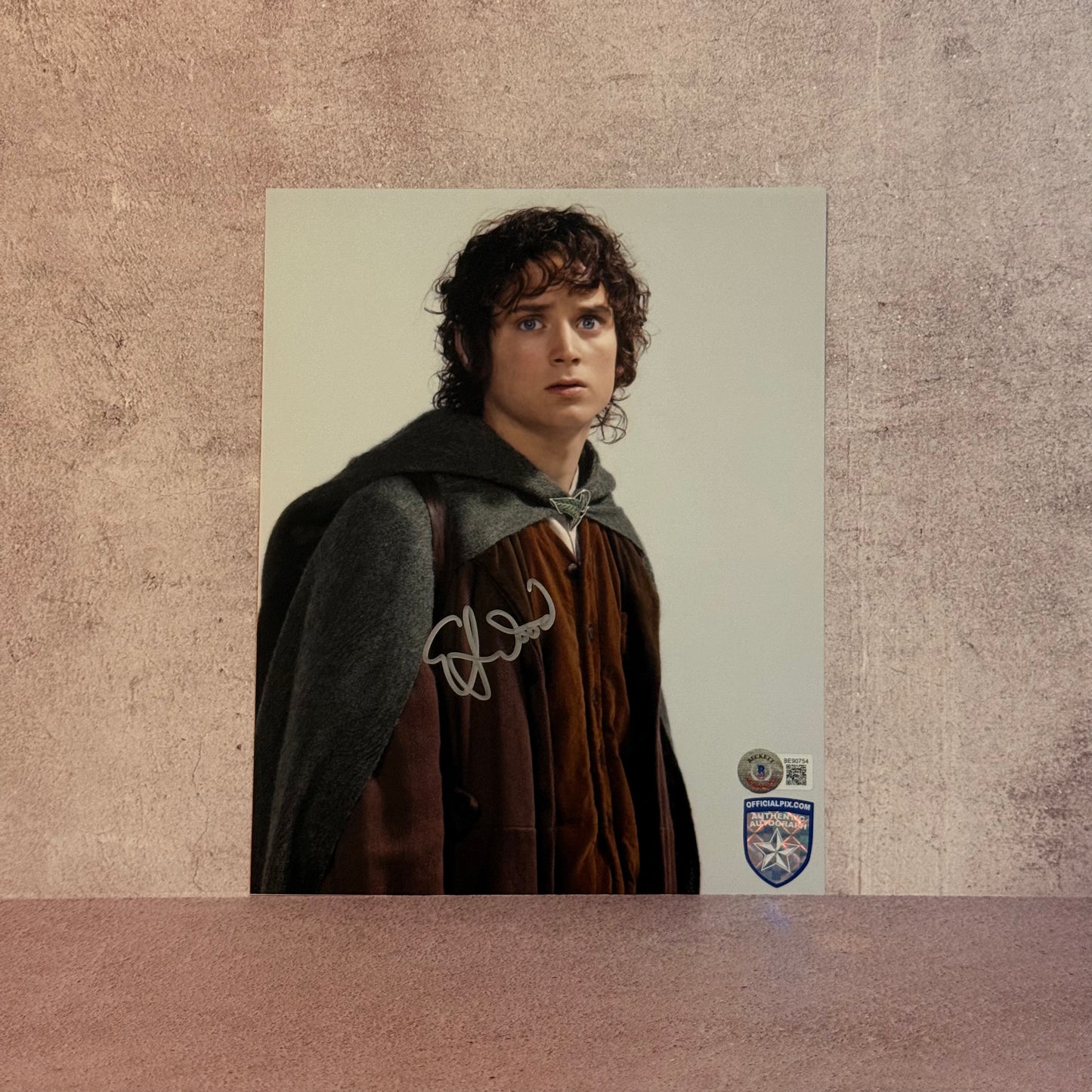 Fotografía Frodo "Lord of The Rings" firmada por Elijah Wood