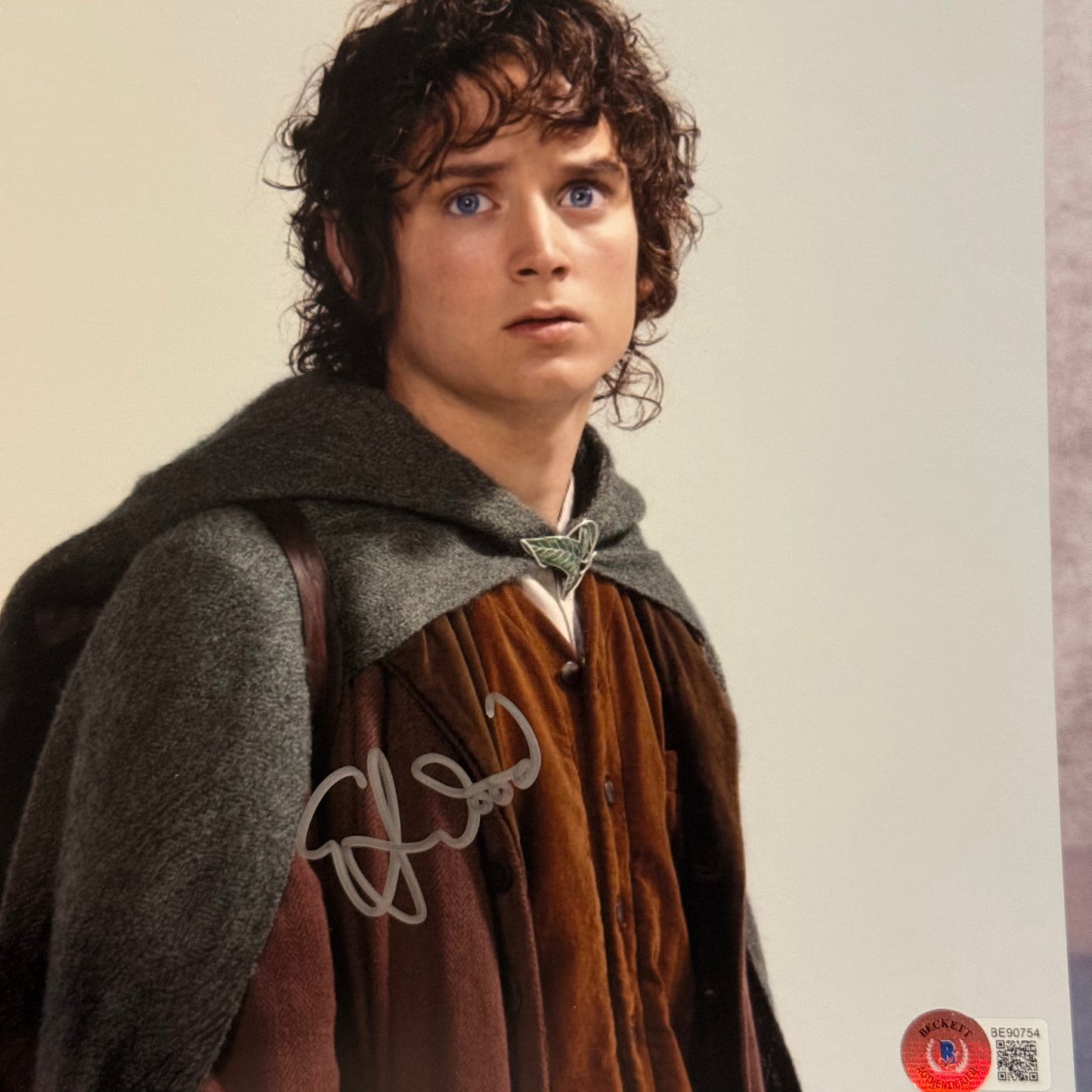 Fotografía Frodo "Lord of The Rings" firmada por Elijah Wood