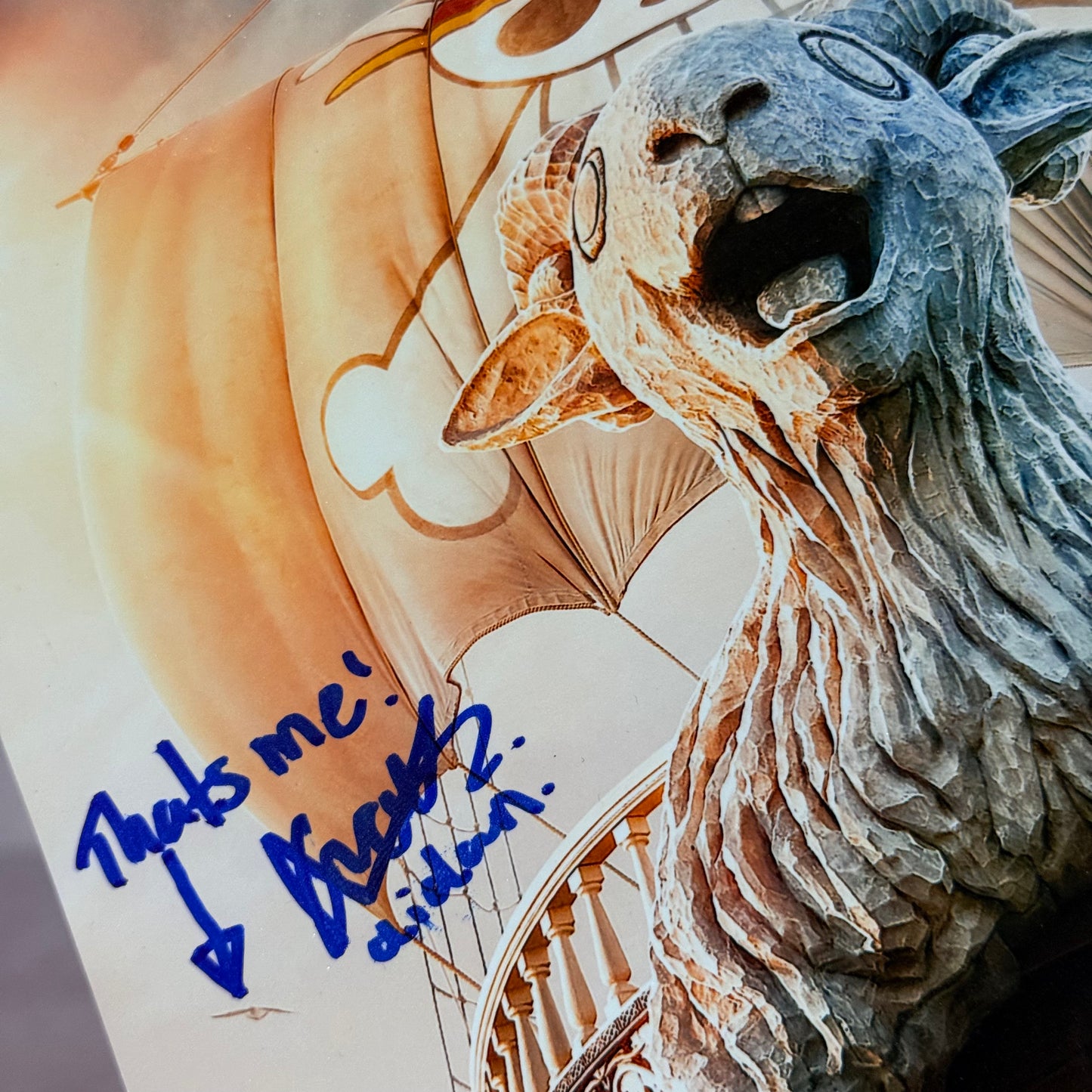 Fotografia One Piece Autografiada por parte del Elenco