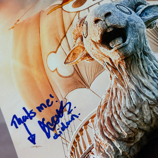 Fotografia One Piece Autografiada por parte del Elenco