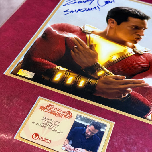 Fotografía Shazam! firmada por Zacary Levi