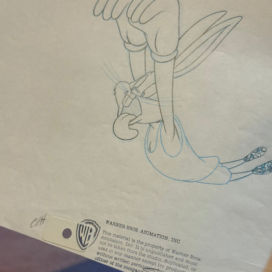 Dibujo original de producción Bugs Bunny (Looney Tunes)