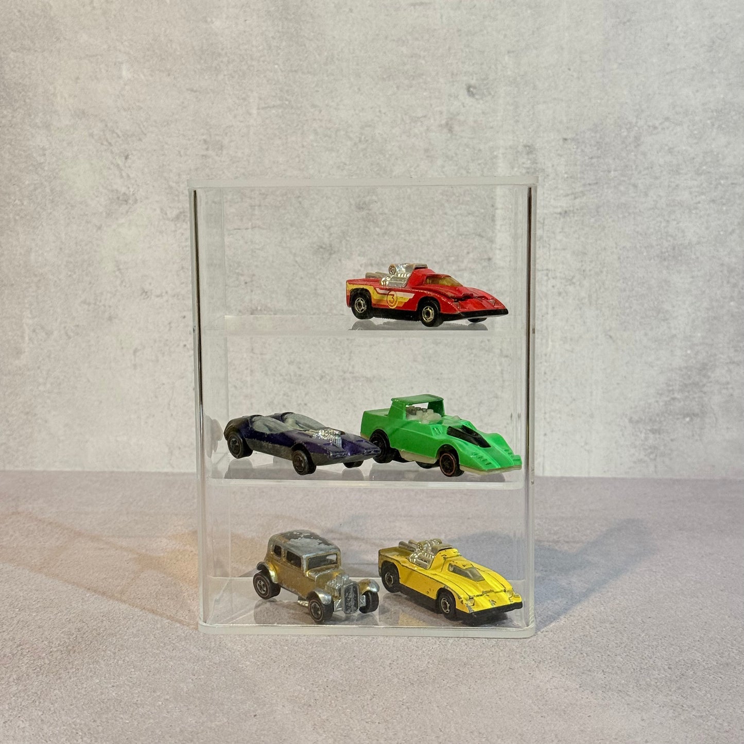Colección de 5 carros vintage de Hot wheels