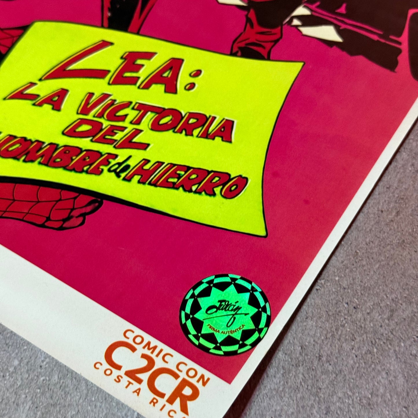Poster firmado por Jose Luis Duran