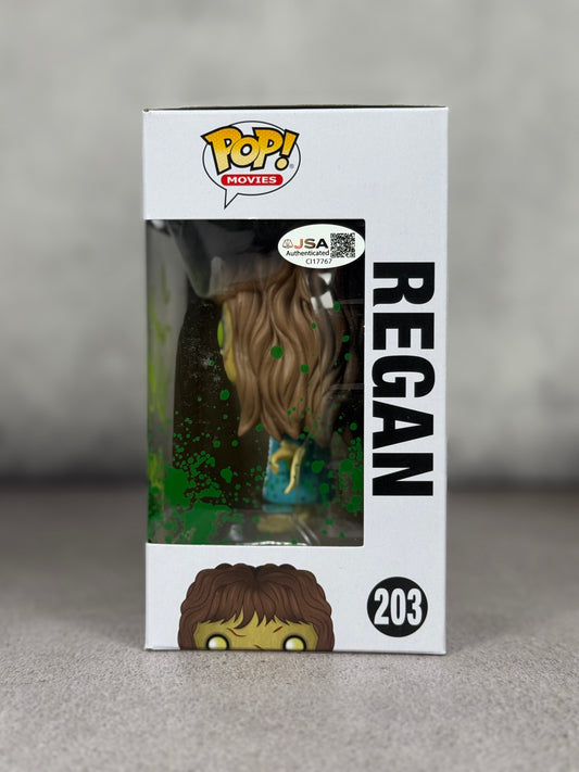 Funko Pop Regan El Exorcista firmado por Linda Blair JSA