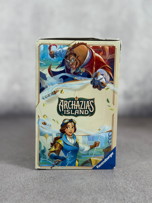 Caja Disney Lorcana Illumineer’s Trove Archazia’s Island sellada