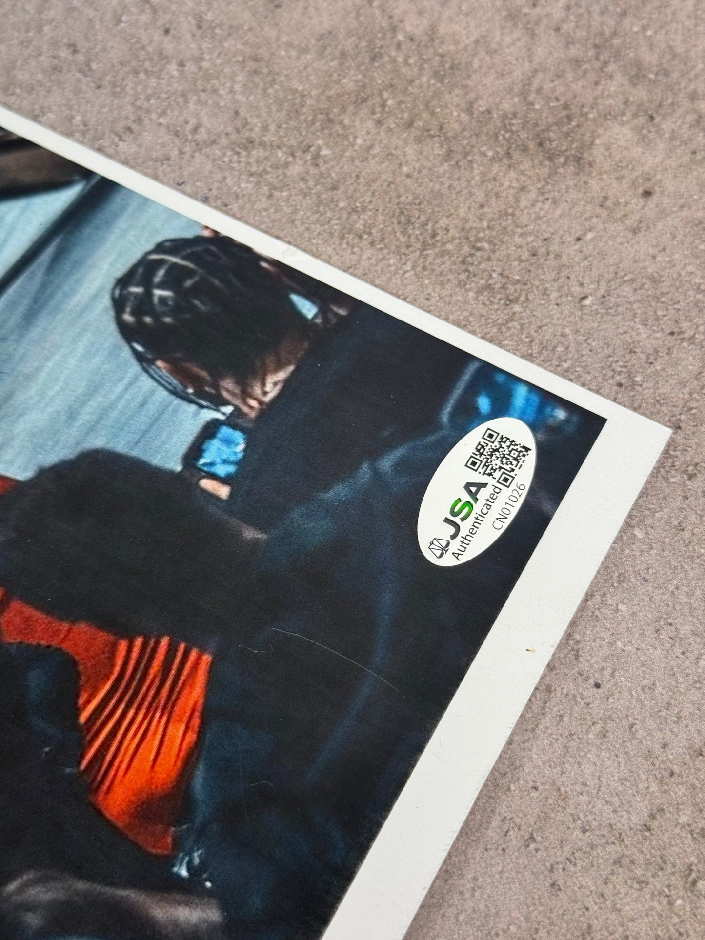 Poster firmado por Jeff Hardy (JSA)