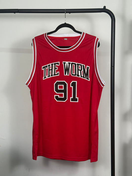 Jersey Chicago Bulls Custom firmado por Dennis Rodman (JSA)