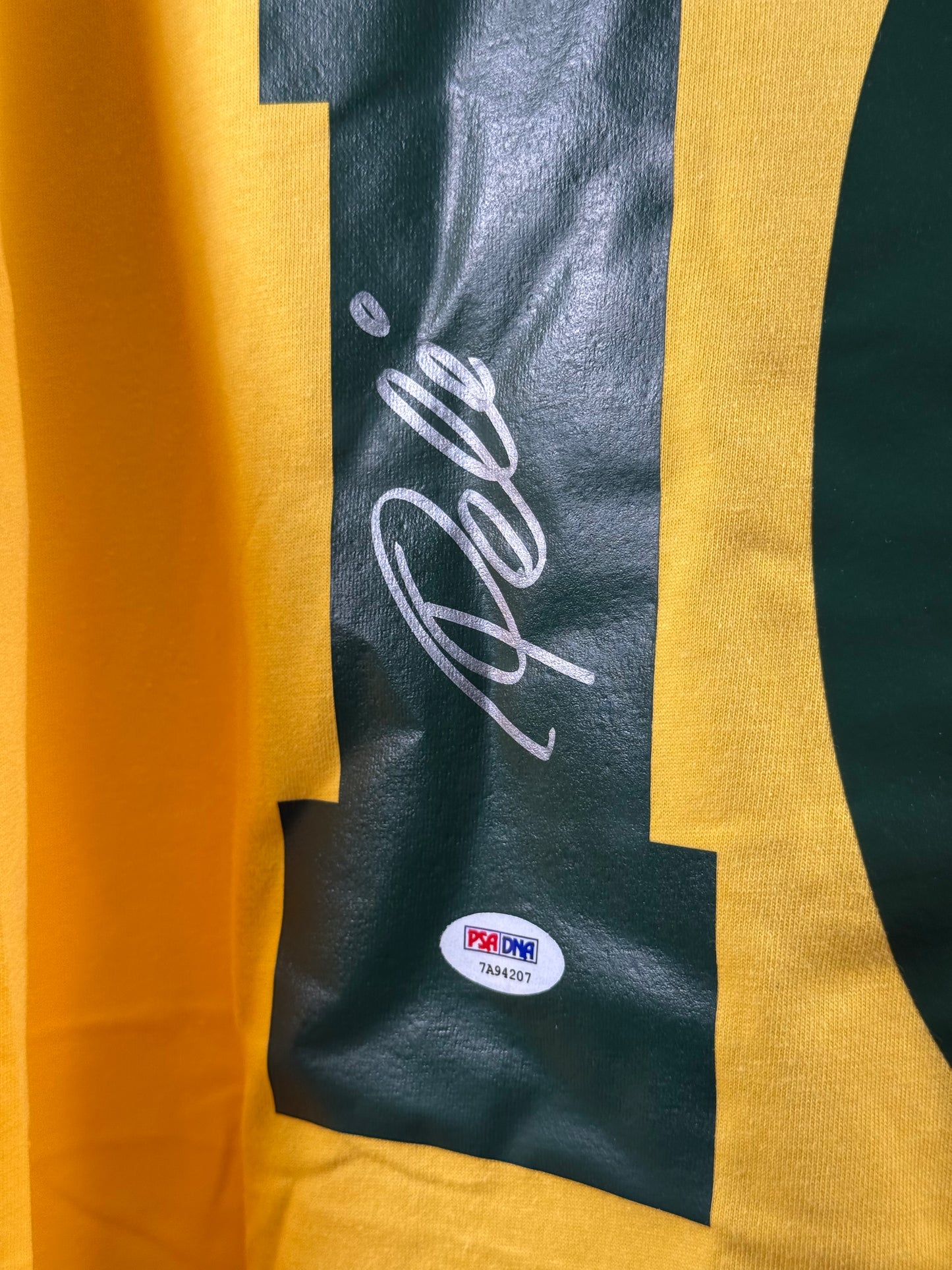 Jersey Brasil firmado por Pelé (PSA)