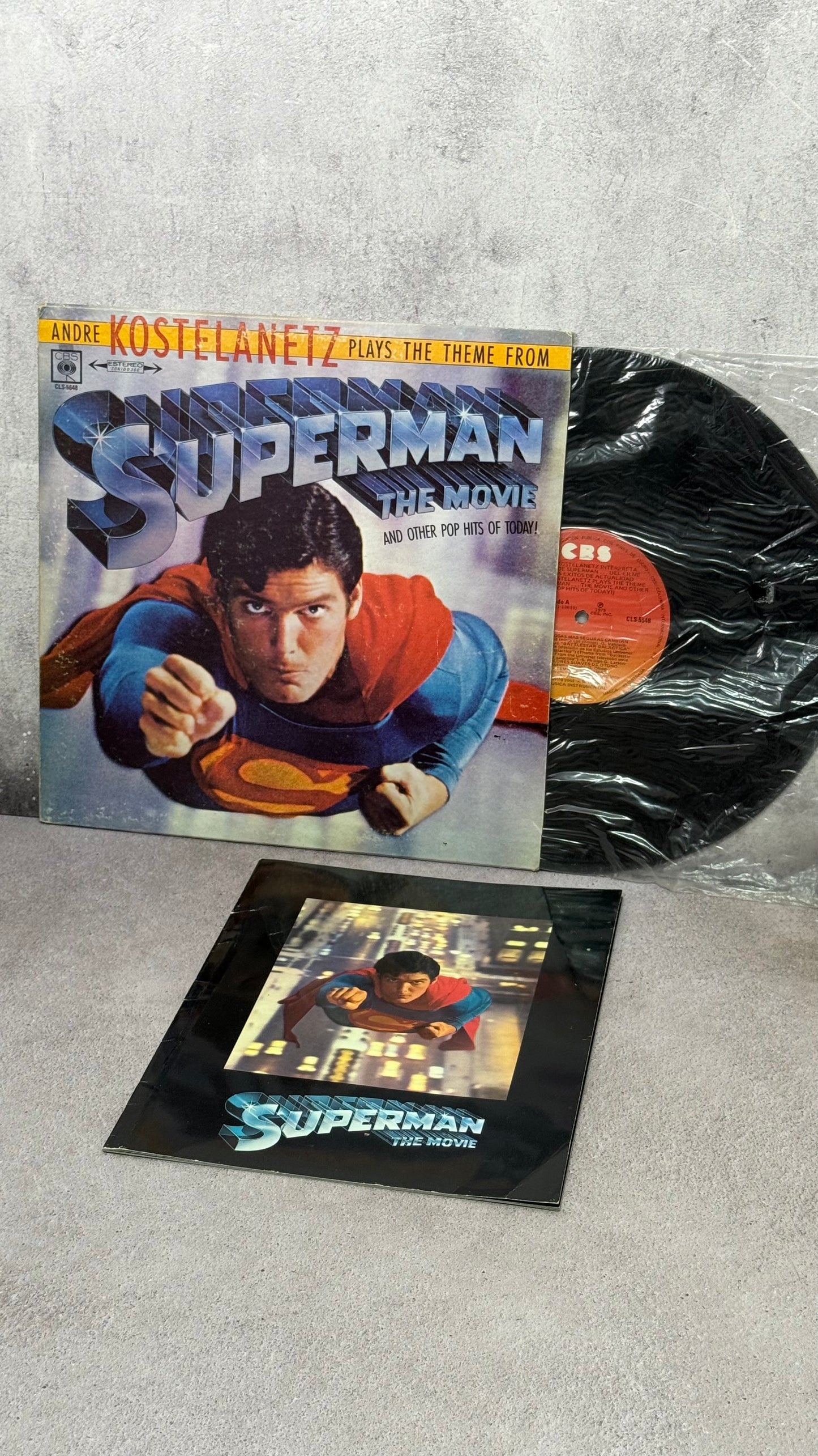 Vinil Superman 1978