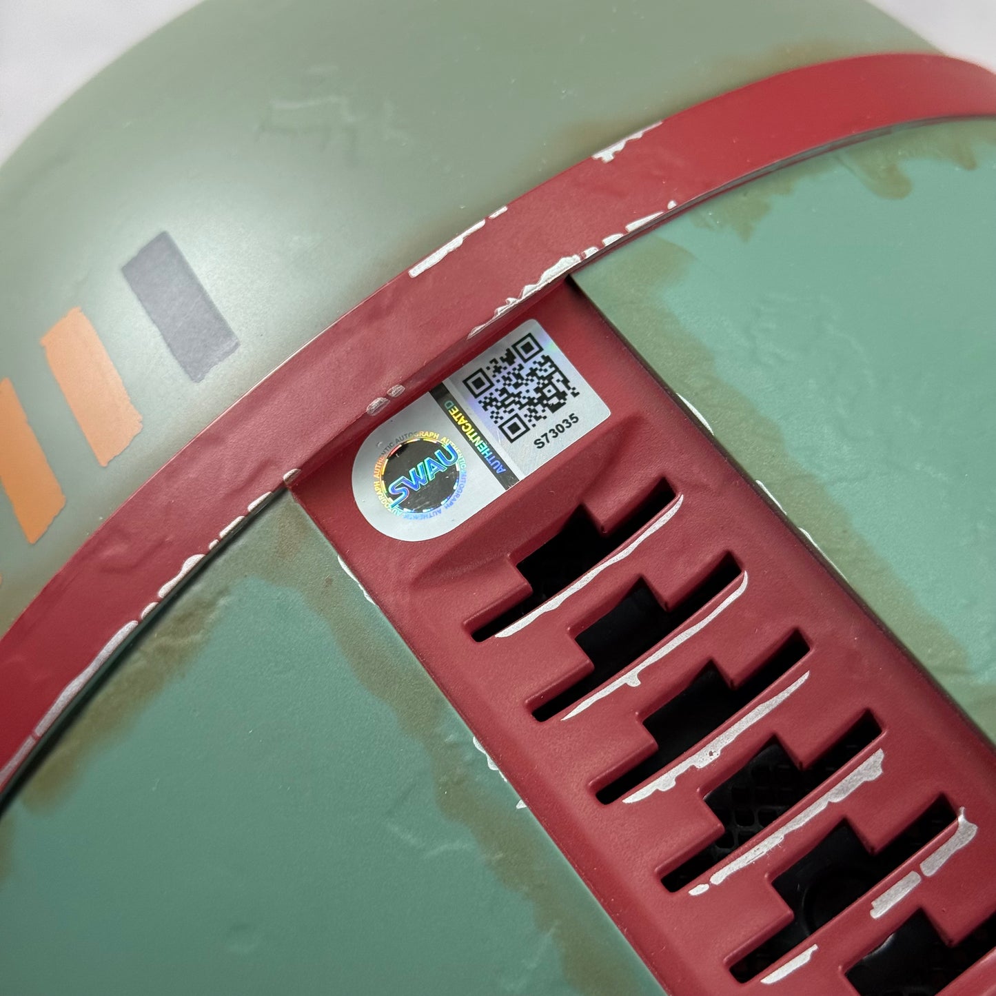 Casco Boba Fett firmado por Temuera Morrison