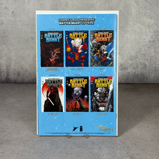 Comic BattleBeast #3 Bloody firmado por Ryan Ottley