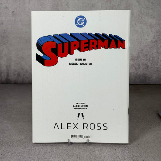 Comic Superman #1 Alex Ross Virgin