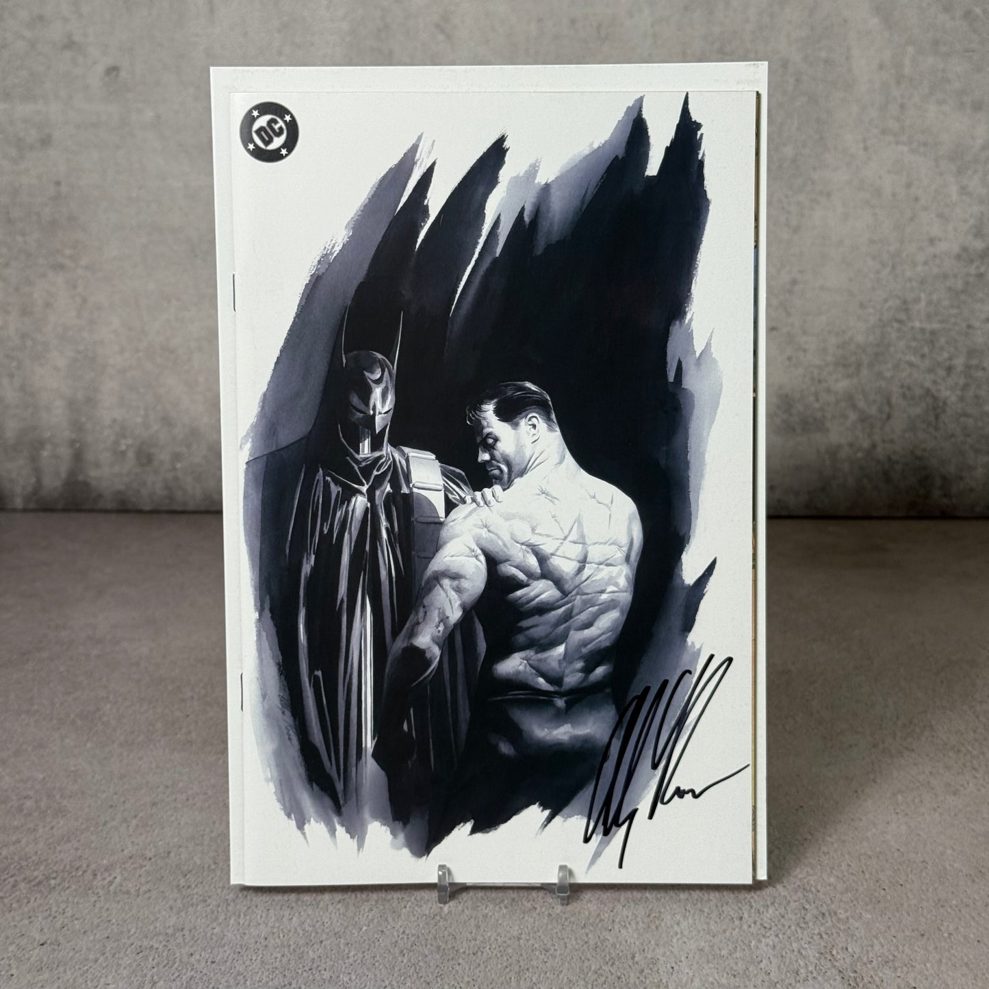 Comic Batman Scars 158 firmado por Alex Ross