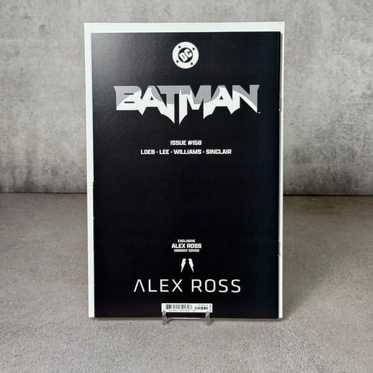 Comic Batman Scars 158 firmado por Alex Ross