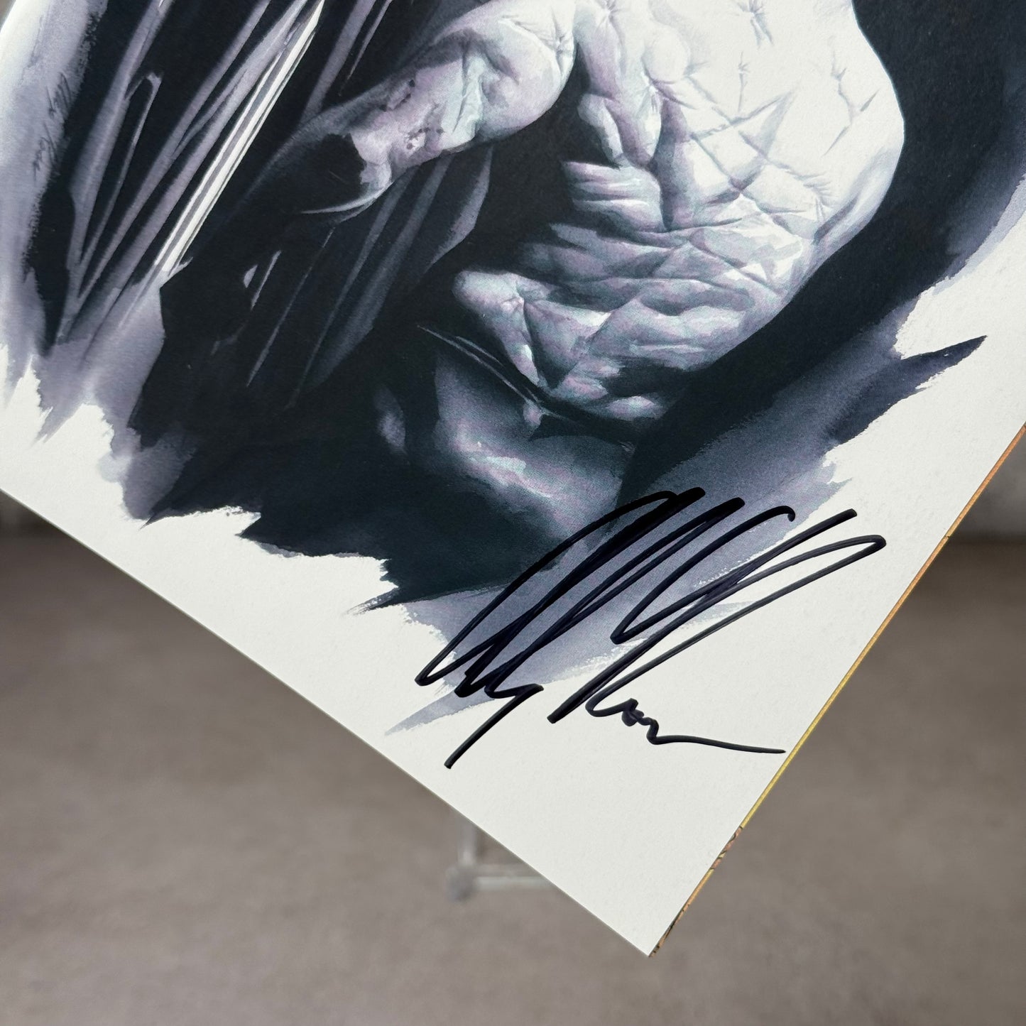 Comic Batman Scars 158 firmado por Alex Ross