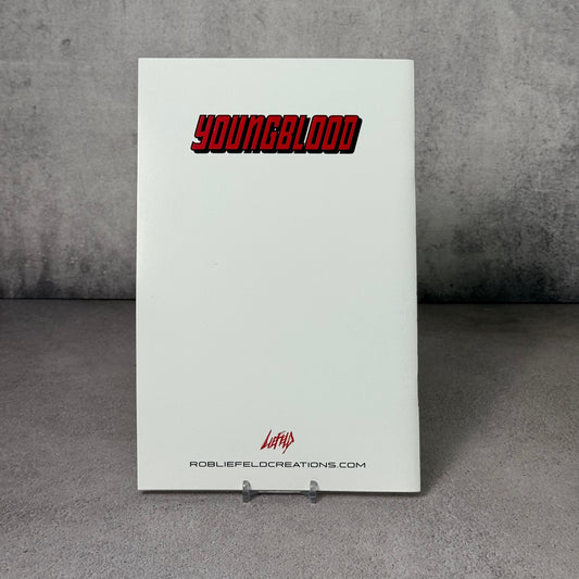 Comic Youngblood 1 firmado por Rob Liefeld