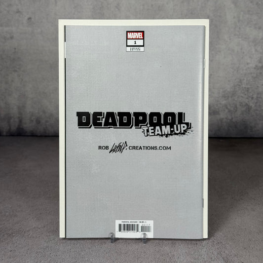 Comic Deadpool TeamUp 1 firmado por Rob Liefeld