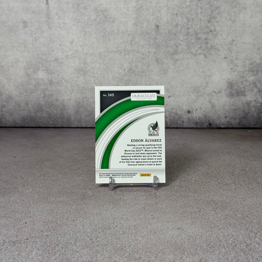 Tarjeta Edson Alvarez 01/10 Immaculate Panini