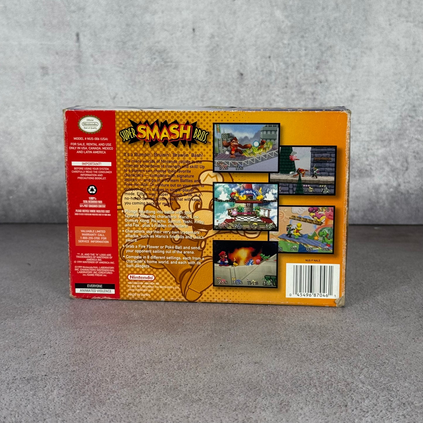 Super Smash Bros Nintendo 64