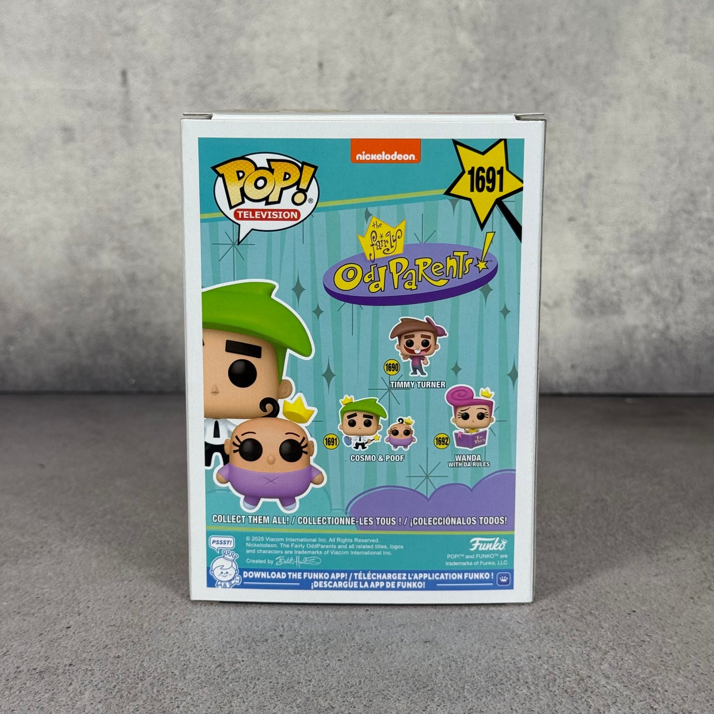 Funko Cosmo & Poof firmado por Butch Hartman