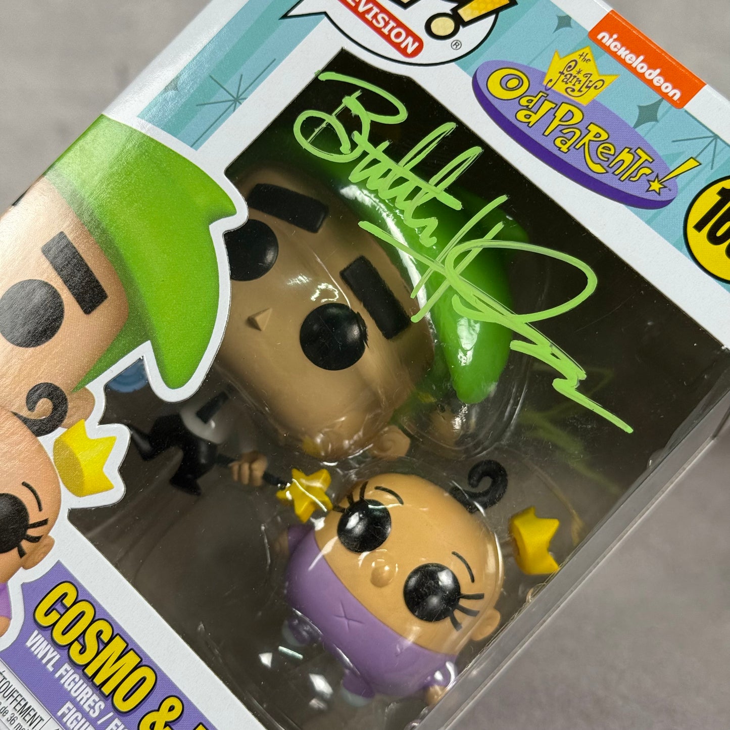 Funko Cosmo & Poof firmado por Butch Hartman