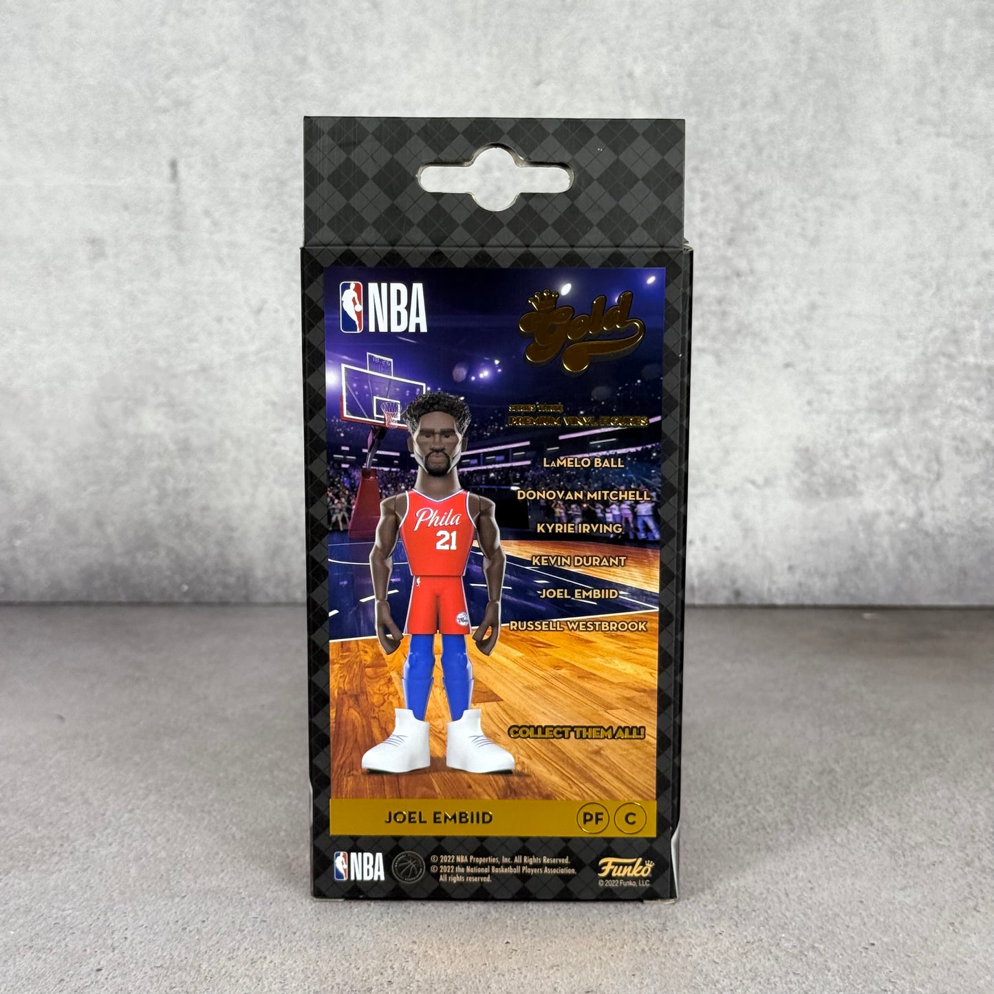 Funko GOLD 5´ NBA Joel Embiid CHASE